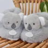 Doudou et Compagnie Chaussons bébé en peluche Koala - Unicef - 0-6 mois> Chaussons
