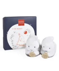 Doudou et Compagnie Chaussons bébé fantômes - 0-6 mois> Chaussons