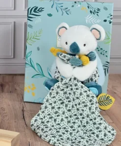 Doudou et Compagnie Coffret peluche Koala Yoca avec Doudou - 15 cm><noscript><img width=