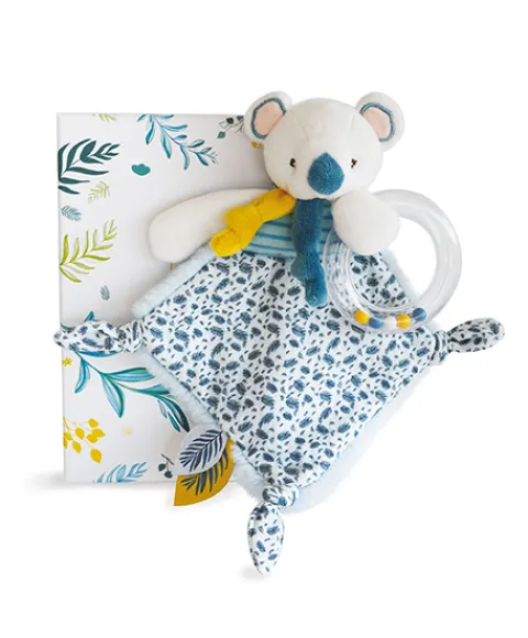 Doudou et Compagnie Doudou d'activités Yoca le koala - 22 cm> Doudou Plat|Hochets Et Pantins D'Activités