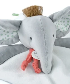 Doudou et Compagnie Doudou elephant gris - 25 cm><noscript><img width=