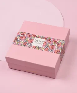 Doudou et Compagnie Doudou FAON blanc avec pétales - BOH'AIME -><noscript><img width=