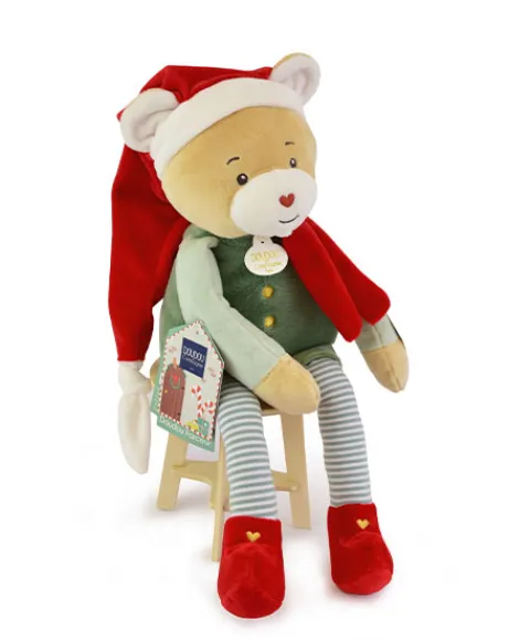 Doudou et Compagnie Doudou Farceur & sa maisonnette - Cotillon Lutin Farceur 27 cm> Peluches