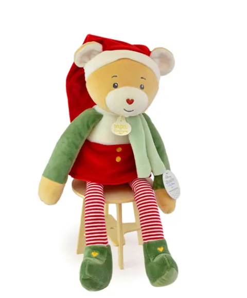 Doudou et Compagnie Doudou Farceur de Noël - Cannelle Lutin Farceur 40 cm> Peluches