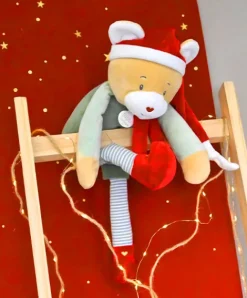 Doudou et Compagnie Doudou Farceur de Noël - Cotillon Lutin Farceur 40 cm><noscript><img width=