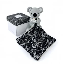 Doudou et Compagnie Doudou Koala gris avec mouchoir - BOH'AIME - 12 cm> Doudou Mouchoir|Petit Format