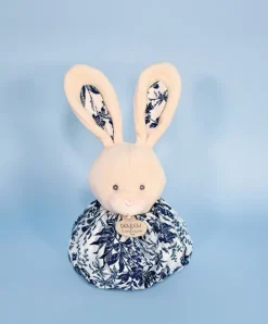 Doudou et Compagnie Doudou Lapin beige - Cocon - Balle d'éveil - 3 EN 1> Doudou Plat