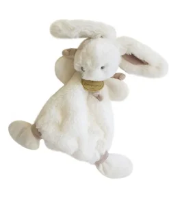 Doudou et Compagnie Doudou Lapin Bonbon Taupe - 26 cm><noscript><img width=
