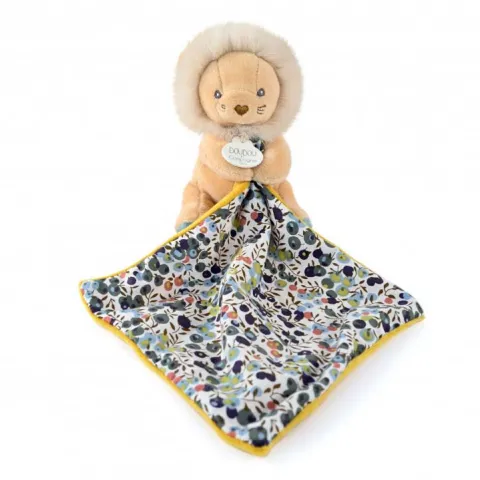 Doudou et Compagnie Doudou LION jaune avec mouchoir - BOH'AIME -> Petit Format