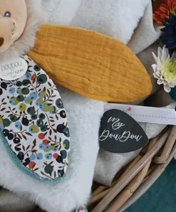 Doudou et Compagnie Doudou LION avec pétales - BOH'AIME - 27 cm><noscript><img width=