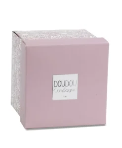 Doudou et Compagnie Doudou mouchoir- Mon petit ourson - Rose - 10 cm><noscript><img width=