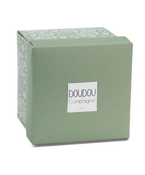Doudou et Compagnie Doudou mouchoir- Mon petit ourson - Vert Clair - 10 cm> Doudou Mouchoir