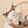 Doudou et Compagnie Doudou ours mouchoir 3 histoires - Marron> Doudou Mouchoir|Peluche Avec Doudou