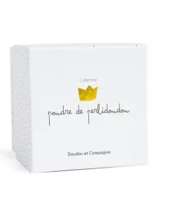 Doudou et Compagnie Doudou ours mouchoir marron Petit Roi - 10 cm><noscript><img width=