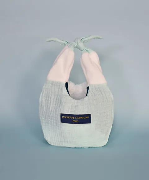 Doudou et Compagnie Doudou Panda marionnette - Petit sac - Amusette 3 EN 1> Doudou Plat|Marionnettes