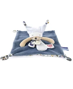 Doudou et Compagnie Doudou plat Ours 3 histoires - Bleu><noscript><img width=