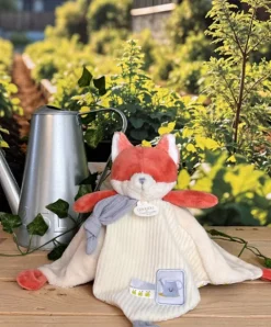 Doudou et Compagnie DOUDOU plat Renard Romarin - 27 cm><noscript><img width=