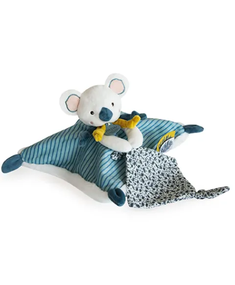 Doudou et Compagnie Doudou plat Yoca le koala - 25 cm> Doudou Mouchoir|Doudou Plat