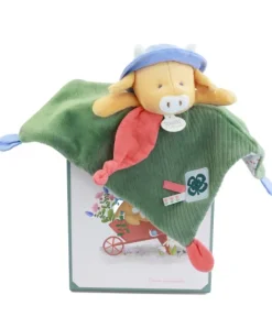 Doudou et Compagnie Doudou vache - Doudou plat Aneth - 27 cm><noscript><img width=