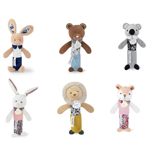 Doudou et Compagnie Hochet Pouet Bleu - BOH'AIME> Hochets Et Pantins D'Activités