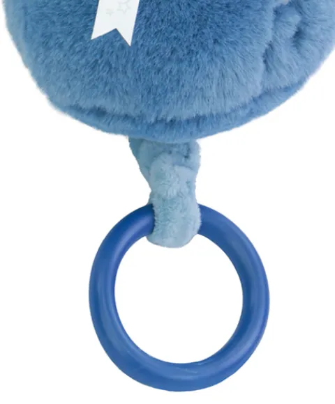 Doudou et Compagnie Lapin DOUDOU® - boite à musique lapin - 20 cm - Bleu> Boîte À Musique