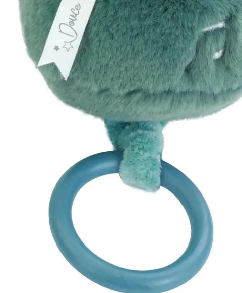 Doudou et Compagnie Lapin DOUDOU® - boite à musique lapin - 20 cm - Vert> Boîte À Musique