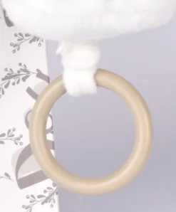 Doudou et Compagnie Lapin DOUDOU® - boite à musique lapin - 20 cm - Blanc><noscript><img width=