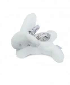 Doudou et Compagnie Lapin DOUDOU® - Porte-clés - Blanc> Porte-Clé