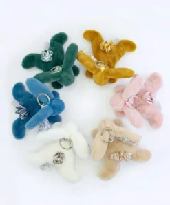 Doudou et Compagnie Lapin DOUDOU® - Porte-clés - Vert><noscript><img width=