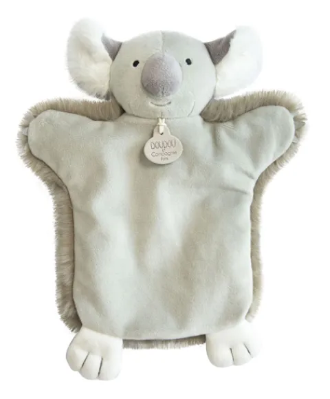Doudou et Compagnie Marionnette à main Koala gris - 25 cm> Marionnettes|Marionnettes