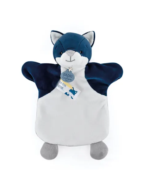 Doudou et Compagnie Marionnette à Main Loup - 25 cm> Marionnettes|Marionnettes