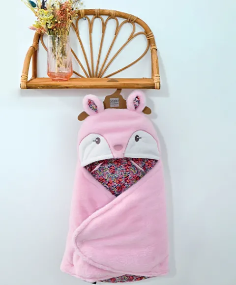 Doudou et Compagnie Nid d'ange bébé rose petit faon - BOH'AIME> Les Gigoteuses Et Nids D'Ange