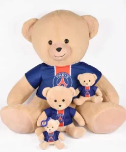 Doudou et Compagnie Ours en peluche avec maillot PSG - 15 cm><noscript><img width=