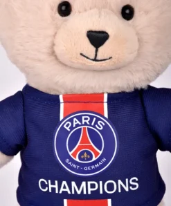 Doudou et Compagnie Ours en peluche PSG Champion - Edition limitée - 23 cm><noscript><img width=