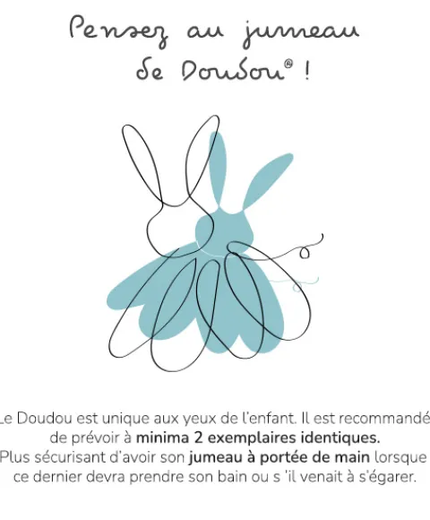 Doudou et Compagnie Pantin doudou® Renard - Romarin - 28 cm> Doudou Mouchoir|Peluches