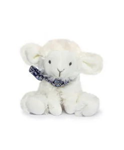 Doudou et Compagnie Peluche agneau blanc avec chouchou - 12 cm - Modèle aléatoire><noscript><img width=