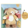 Doudou et Compagnie Peluche chien - 17 cm - DOUDOU de la ferme avec boite sonore> Peluches
