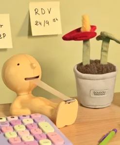 Doudou et Compagnie Peluche fleur - 9 cm - Botanique - Rouge> Peluche Adulte|Peluches