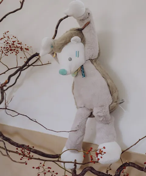 Doudou et Compagnie Peluche géante Hérisson gris Tiwipi - 60 cm> Peluches Géantes|Peluches