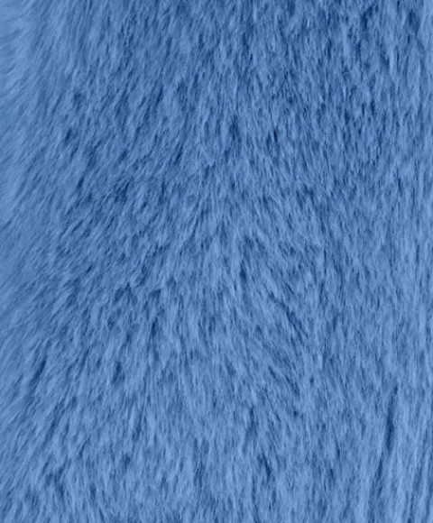 Doudou et Compagnie Peluche lapin bleu 25 cm - Lapin Fleurette> Peluches