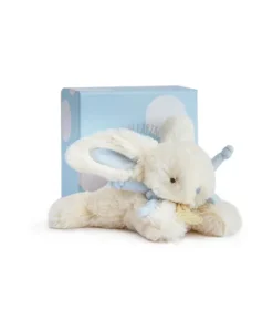 Doudou et Compagnie Peluche Lapin Bonbon Bleu - 16 cm> Petit Format|Peluches