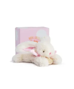 Doudou et Compagnie Peluche Lapin Bonbon Rose - 16 cm> Petit Format|Peluches