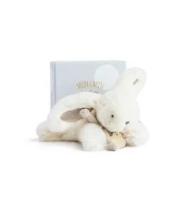 Doudou et Compagnie Peluche Lapin Bonbon Taupe - 16 cm> Petit Format|Peluches