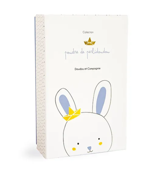Doudou et Compagnie Peluche lapin matelot bleu - 25 cm> Peluches