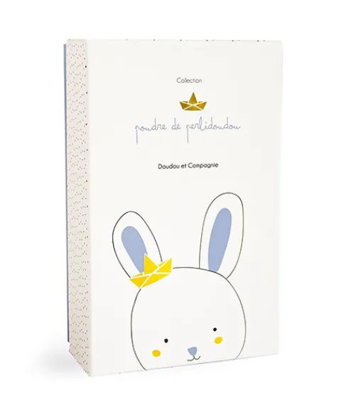 Doudou et Compagnie Peluche musicale lapin matelot bleu - 14 cm> Boîte À Musique