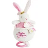 Doudou et Compagnie Peluche musicale lapin étoile rose - 14 cm> Boîte À Musique