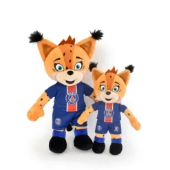 Doudou et Compagnie Peluche officielle PSG - Mascotte Germain Le Lynx - 35 cm><noscript><img width=