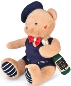 Doudou et Compagnie Peluche Ours beige- Célébration - 25 cm> Peluches|Peluche Adulte