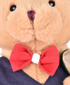 Doudou et Compagnie Peluche Ours beige- Célébration - 25 cm><noscript><img width=