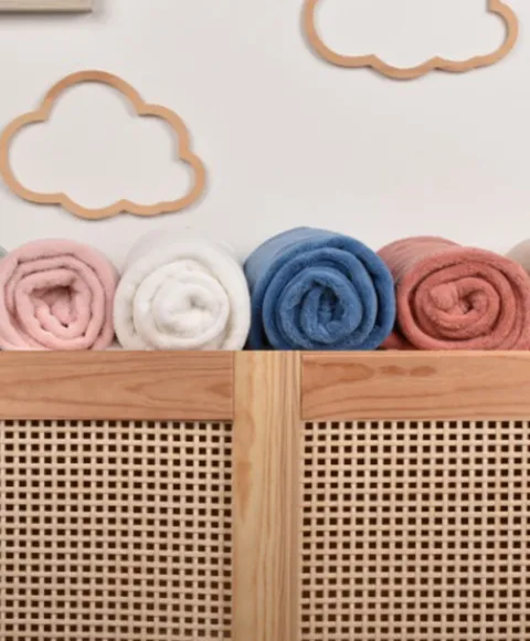 Doudou et Compagnie Plaid douceur 70*100cm - Rose> Les Plaids